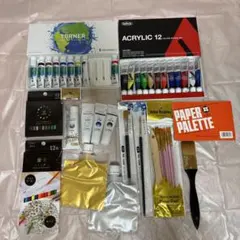 TURNER アクリル絵の具 など