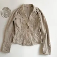 Max Mara✨MAX&Co. エンブレム刺繍 テーラードジャケット 38