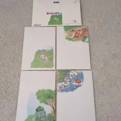 ポケモン はがきセット 4枚+封筒
