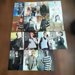 RICH MORE ベストアイズコレクション2011〜2019　ハマナカ　14冊 毛糸 編み図 本 RICH MORE(リッチモア) BEST EYE'S COLLECTIONS(ベスト