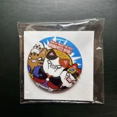 ワンピース　ニャンピース！　缶バッジ　3船長　ルフィ　ロー　キッド