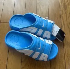 NIKE AIR MORE UPTEMPO SLIDE ブルー