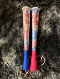 中日ドラゴンズ応援メガホン 2本セット ピンク 青