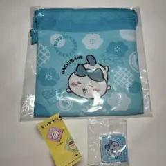 ちいかわ くら寿司 コラボ 巾着 マグネット ハチワレ