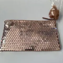 MAC スパンコールポーチ