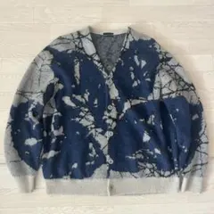 美品 LAD MUSICIAN モヘア ダブルジャガード カーディガン 44 M
