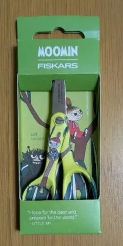 Fiskars ムーミンミー はさみ グリーン