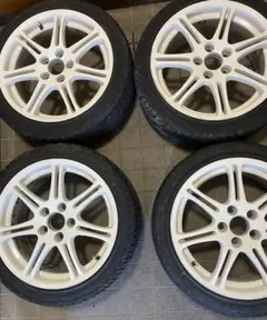 WORK エモーション XD9 PCD100 4穴 バリ溝 205/45R17 - メルカリ