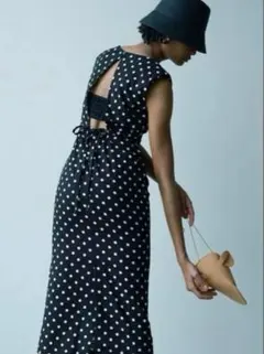 スナイデルリネンマーメイドワンピース SNIDELデートタイトフレイアイディー