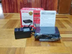 BUFFALO スイッチングハブ LSW4-TX-5EPL/BKD