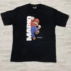 ユニクロ UT マリオ Tシャツ ブラック　Lサイズ