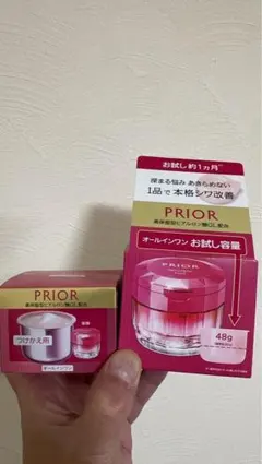 プリオール 薬用 リンクル美コルセットゲル 本体+つけかえ90gのset