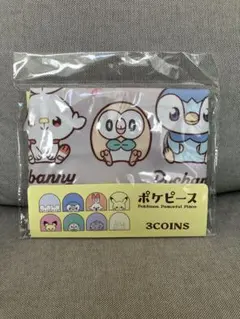 スリーコインズ　スリコ　ポケピース　エコバッグ ヒバニー ミジュマル ポッチャマ