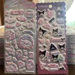 Cinnamoroll & Kuromi シールセット