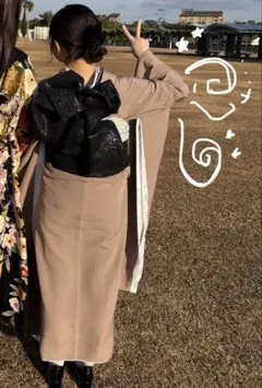 振袖 黒