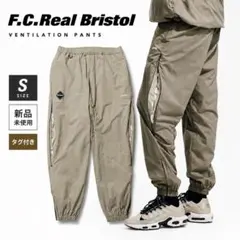 3757【美品】FCRB ブリストル ウォームアップパンツ 23SS ネイビー