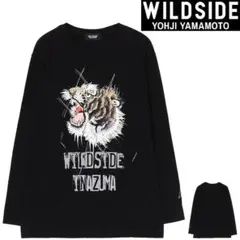 激レア 18aw ヨウジヤマモト 2WAY 天竺総柄 カットソー 長袖Tシャツ Y'S LOGO/BLUSH PRINT LONG SLEEVE T(S Grey): Y's｜THE SHOP