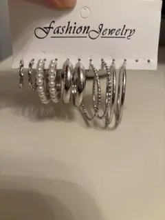 シルバー ピアスセット