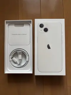 ★ iPhone13 128GB 箱 純正 ライトニングケーブル ★