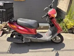 ぶー様専用 Yamaha JOG ワインレッド スクーター 収納ボックス付き