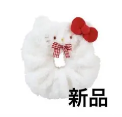 【新品】サンリオ フェイス形シュシュ シュシュ ぬいぐるみ ヘアアクセサリー