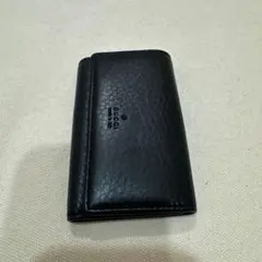 ほぼ未使用品GUCCI レザー キーケース　シボ