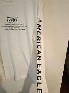 アメリカンイーグル　ロンT ホワイト　白のサムネイル