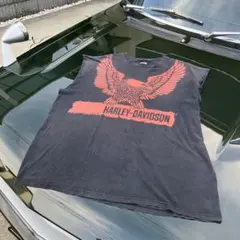 Harley Davidson 2XL タンクトップ 古着 Tシャツ プリント
