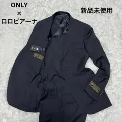 新品未使用✨オンリー　ロロピアーナ　スーツ　セットアップ　ブラック