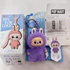 正規品 POPMART ミニ ラブブ PIN FOR LOVE イニシャル T