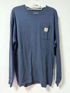 Carhartt ネイビー 長袖カットソー