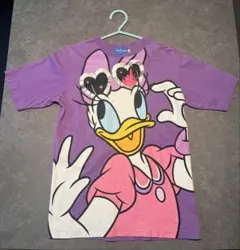 ディズニー　Tシャツ デイジー　パープル