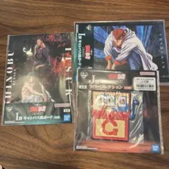 一番くじ 幽遊白書 魔界の扉編 I賞 キャンバス風ボード J賞ラバーコレクション