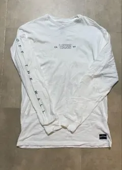 美品 試着のみ VANS ロンT バンズ