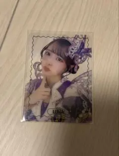 FRUITS ZIPPER ふるっぱー 仲川瑠夏 バタフライ衣装 クリアトレカ