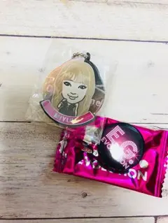 E-girls缶バッチ Miyuu ストラップ