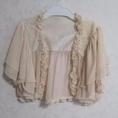 結婚式レースボレロ・サイズM