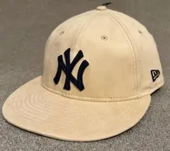 新品 ニューエラ レトロクラウン 9フィフティ ヤンキース スエード キャップ