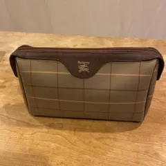 廃盤　BURBERRY　バーバリー　クラッチバッグ　ノバチェック　ヴィンテージ
