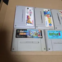 ジャンク品 スーパーファミコン ゲームソフト 5本セット