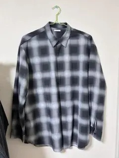 イージーケアシアーオーバーサイズシャツ Lサイズ