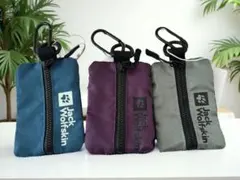 Jack Wolfskin カラビナ付きアウトドアポーチ 3個セット