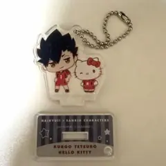 ハイキュー!!×サンリオ 黒尾鉄朗 ハローキティ アクリルスタンド