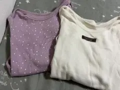 あったか肌着　ロンパース　８０　セット