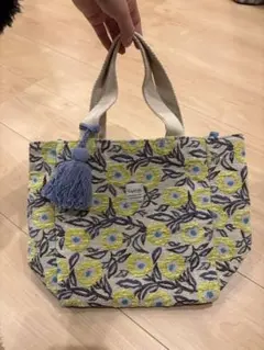 【新品未使用】花柄トートバッグ