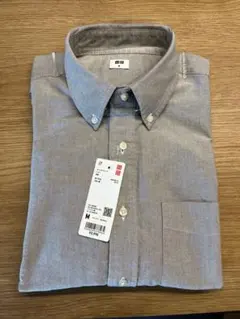 UNIQLO オックスフォードシャツ M グレー