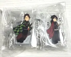 劇場版　鬼滅の刃　竈門炭治郎&冨岡義勇　てちてちスタンドセット　1点