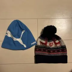 ジュニア　ニット帽