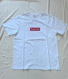 美品・XL】Supreme Pinline Tee White 24SS ロゴ - メルカリ