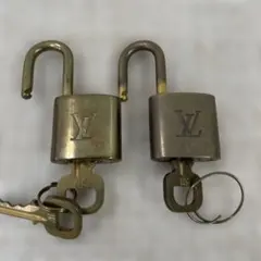 ルイヴィトン　パドロック　カデナ　鍵　2セット